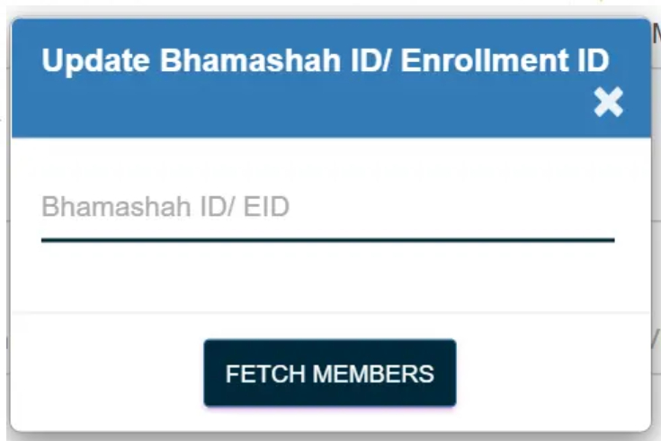 Add bhamashah in sso id step by step