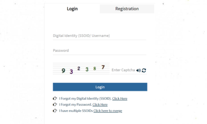 Correctly input the captcha for SSO login