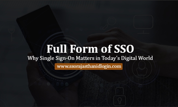 Full Form of SSO Update