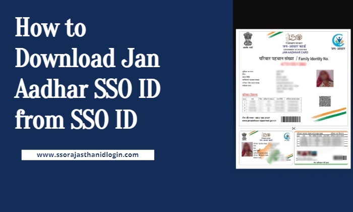 JAN AADHAR SSO ID Benefits