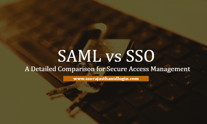 SAML vs SSO Details