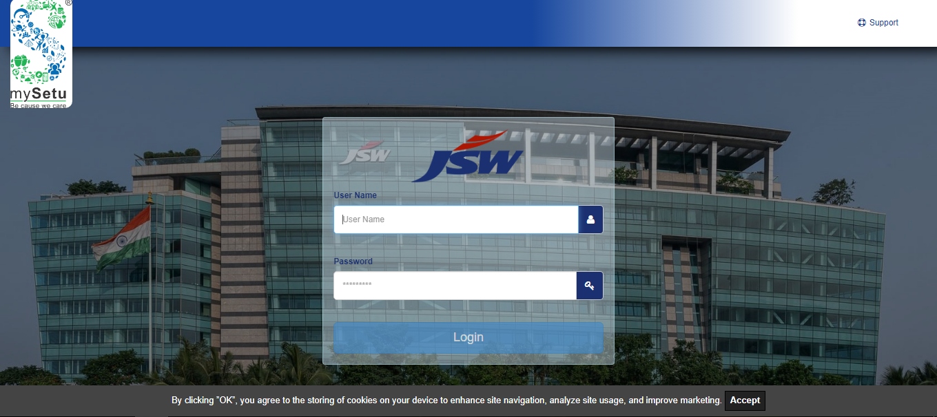 SSO Jsw Login