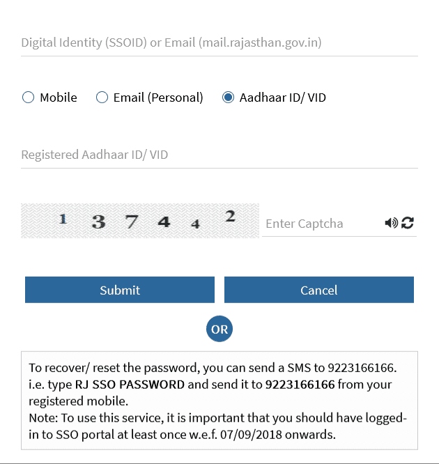 forgot sso password dilogbox jsw