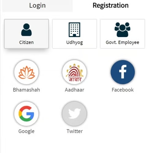 SSO Rajasthan GOV Register