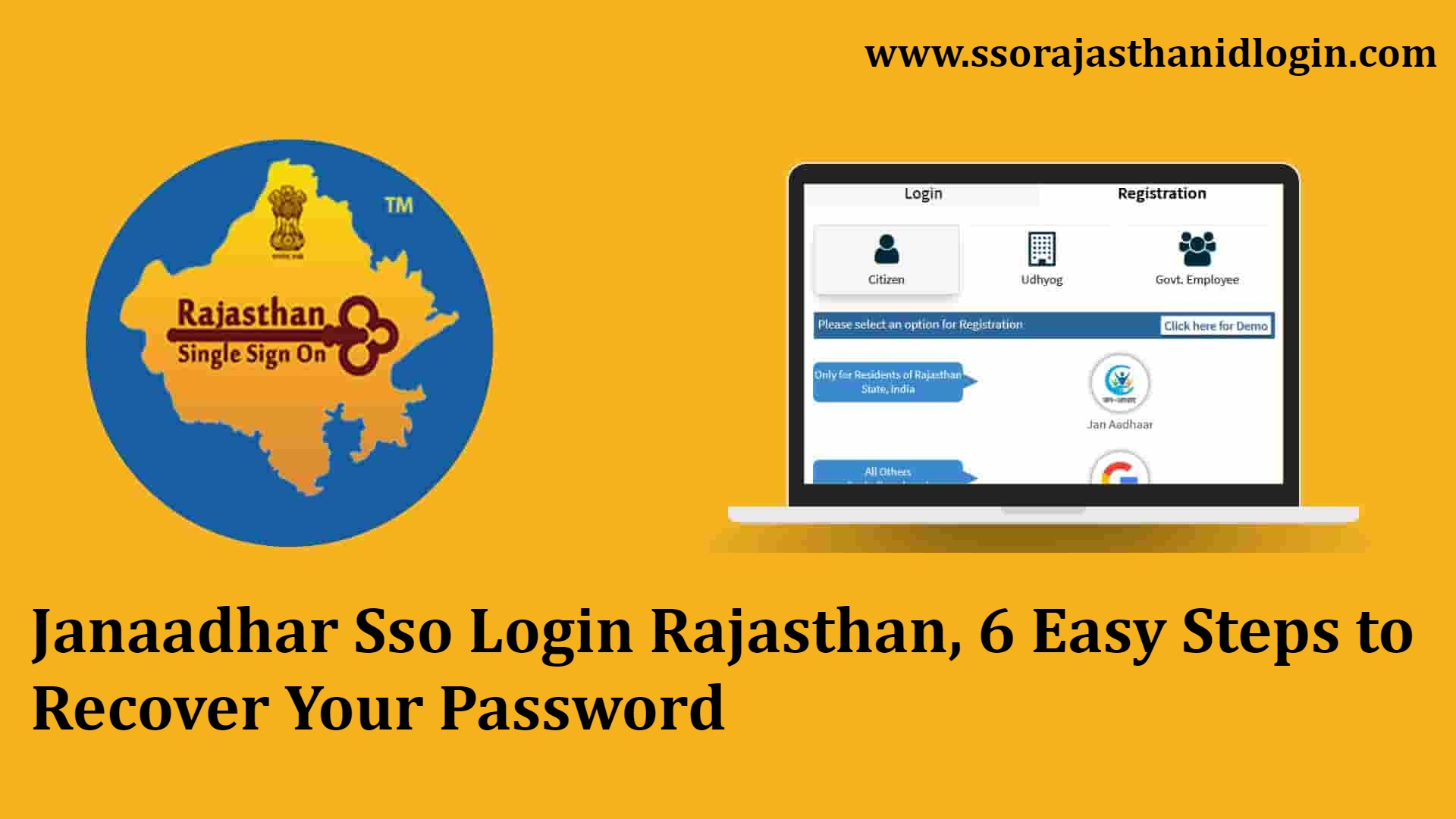 Janaadhar Sso Login Rajasthan Details