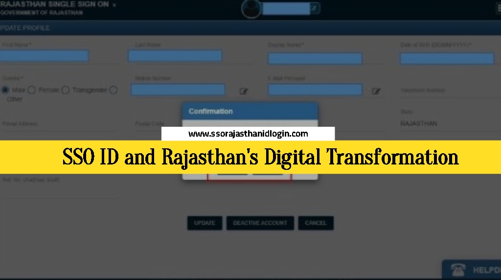Make Sso Id Rajasthan Digital Transformation