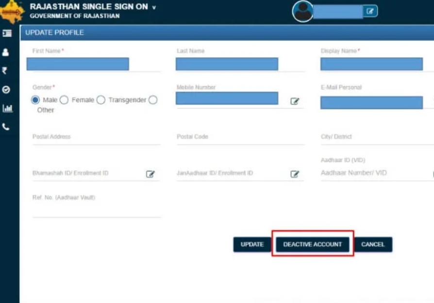 Process to Merge Rajasthan State Sso Portal Login IDs