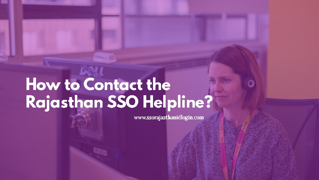 Rajasthan Sso Helpline Contact Details