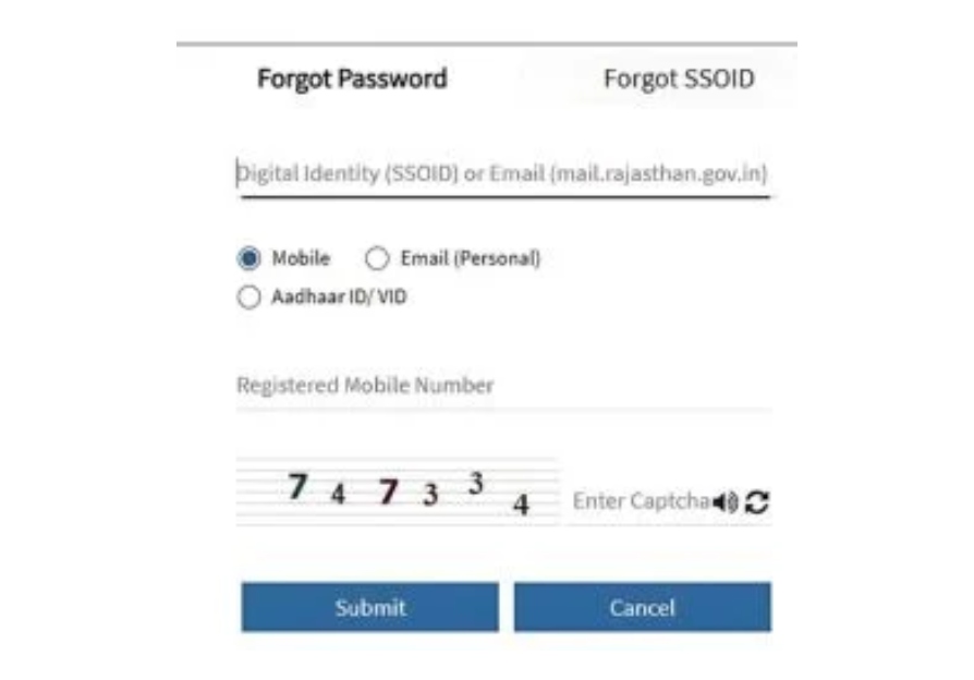 Reset Your SSO ID Password