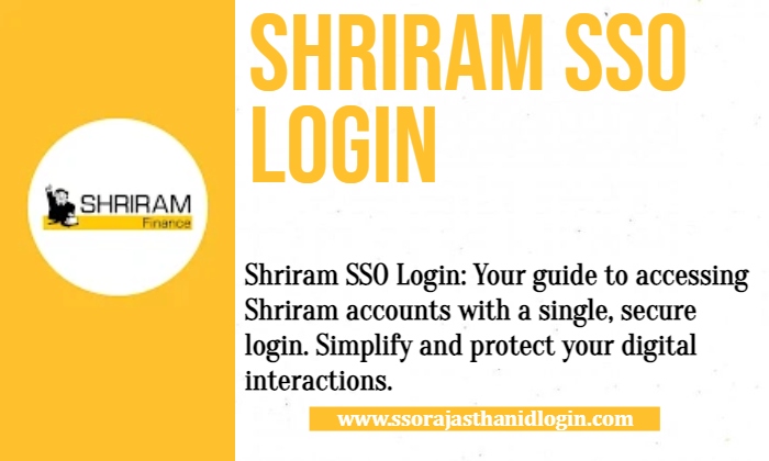 SHRIRAM SSO LOGIN Updates