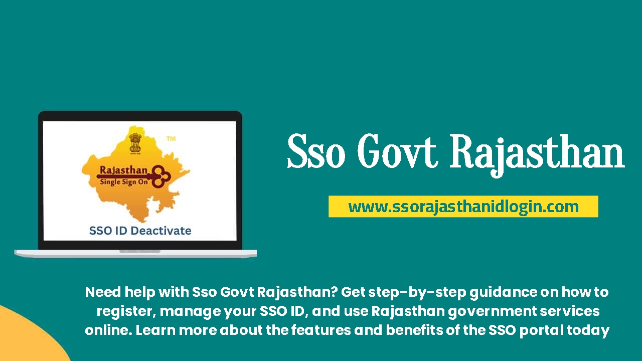 Sso Govt Rajasthan Benefits