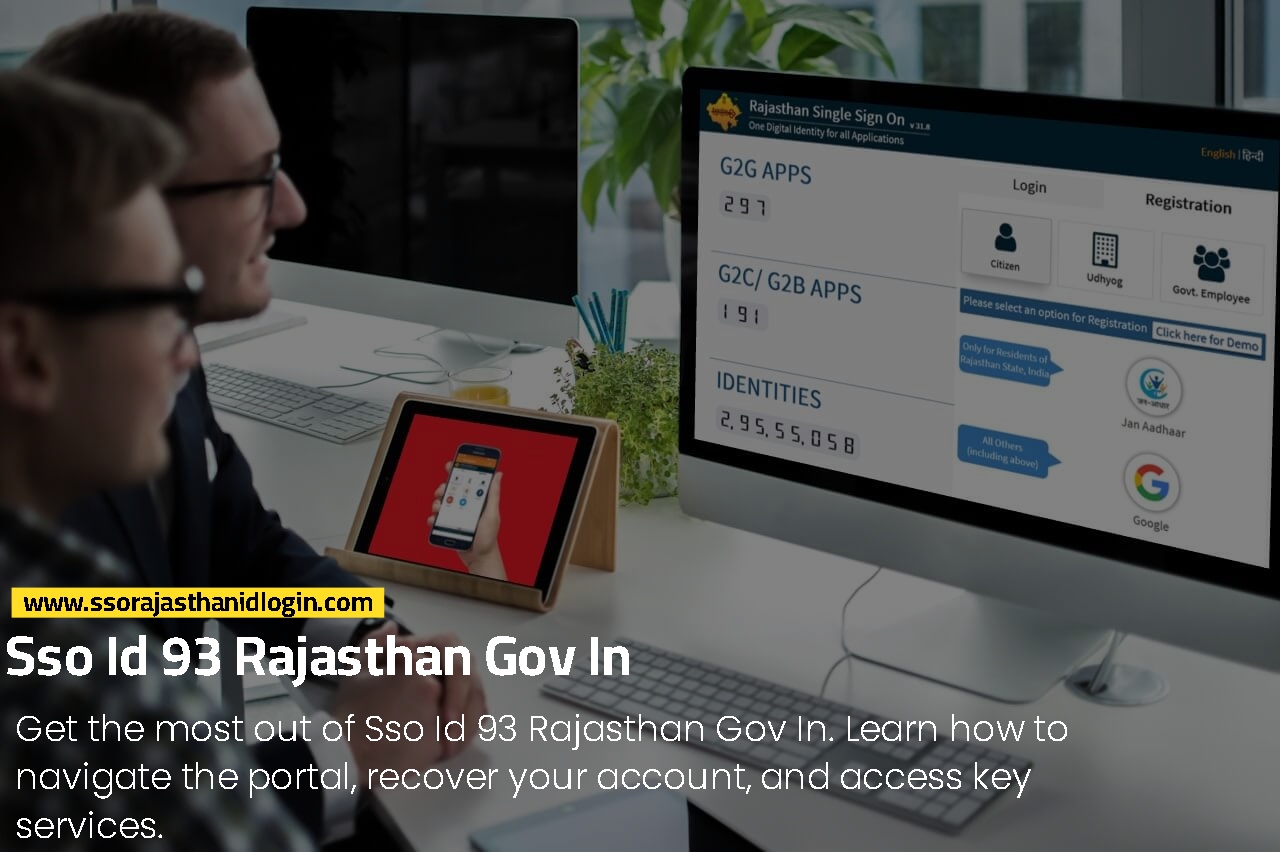 Sso Id 93 Rajasthan Gov In work Details