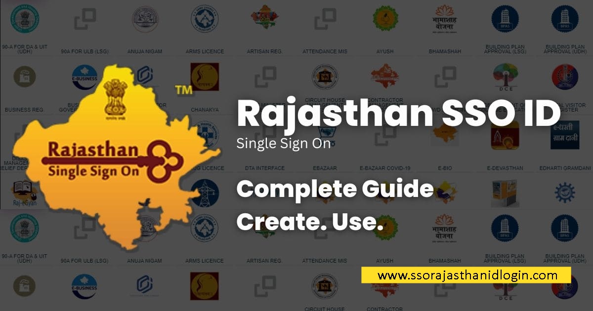 SSO Id Government Of Rajasthan Benefits