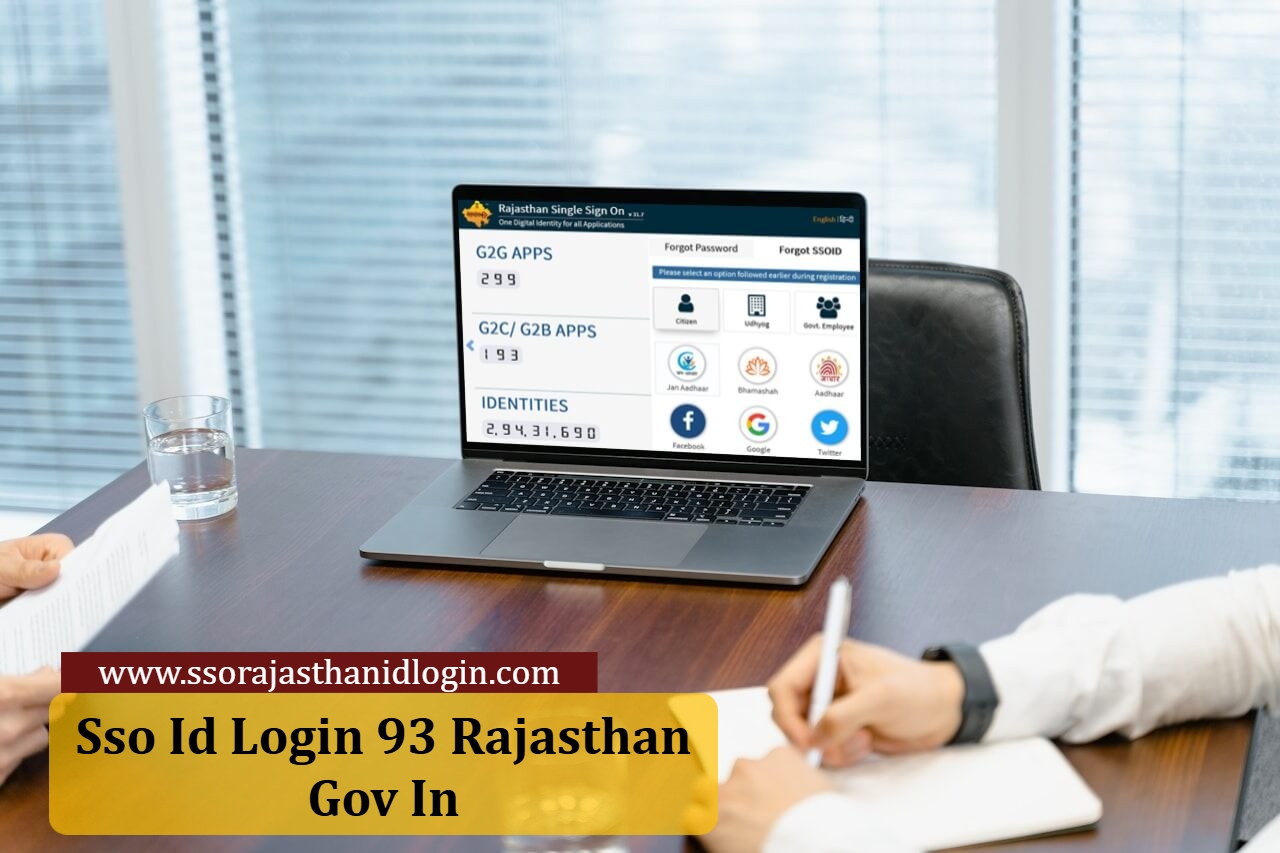 Sso Id Login 93 Rajasthan Gov In Benefits