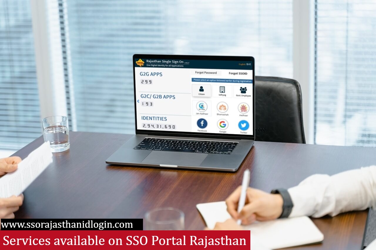 Sso Id Login In Rajasthan New Update