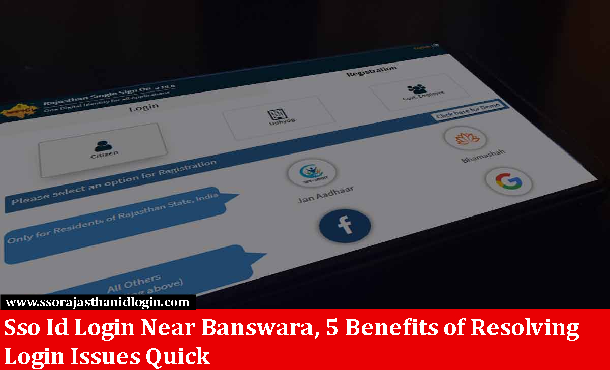 Sso Id Login Near Banswara Login