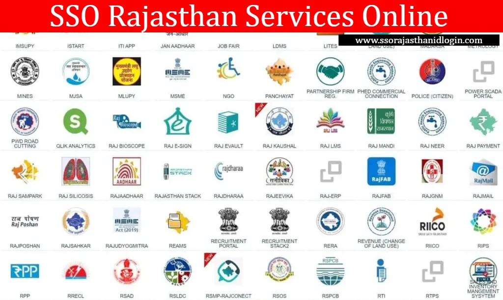 Sso Id Login Rajasthan 88 Services Online