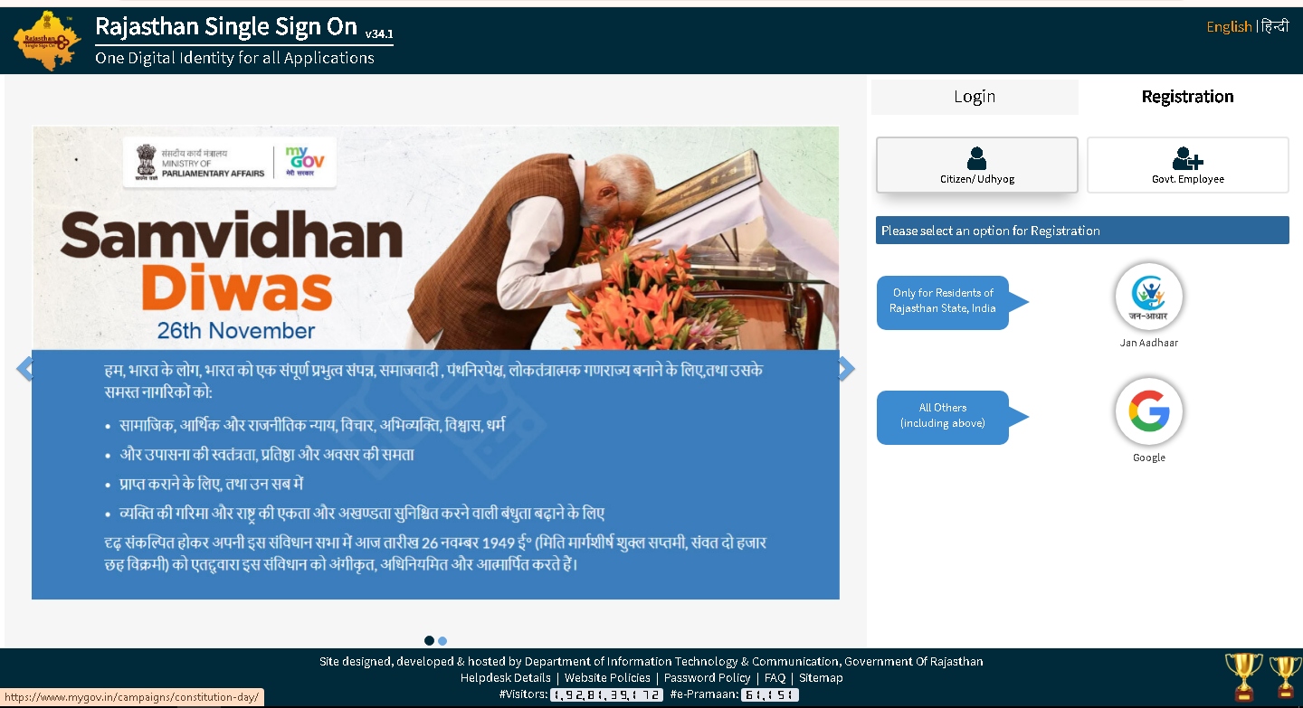 Sso Id Login Rajasthan Gov In Details