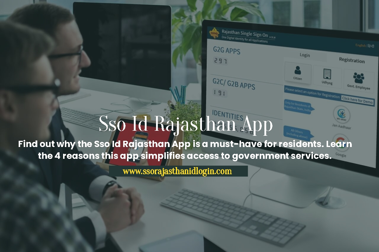 SSO Id Rajasthan App Details