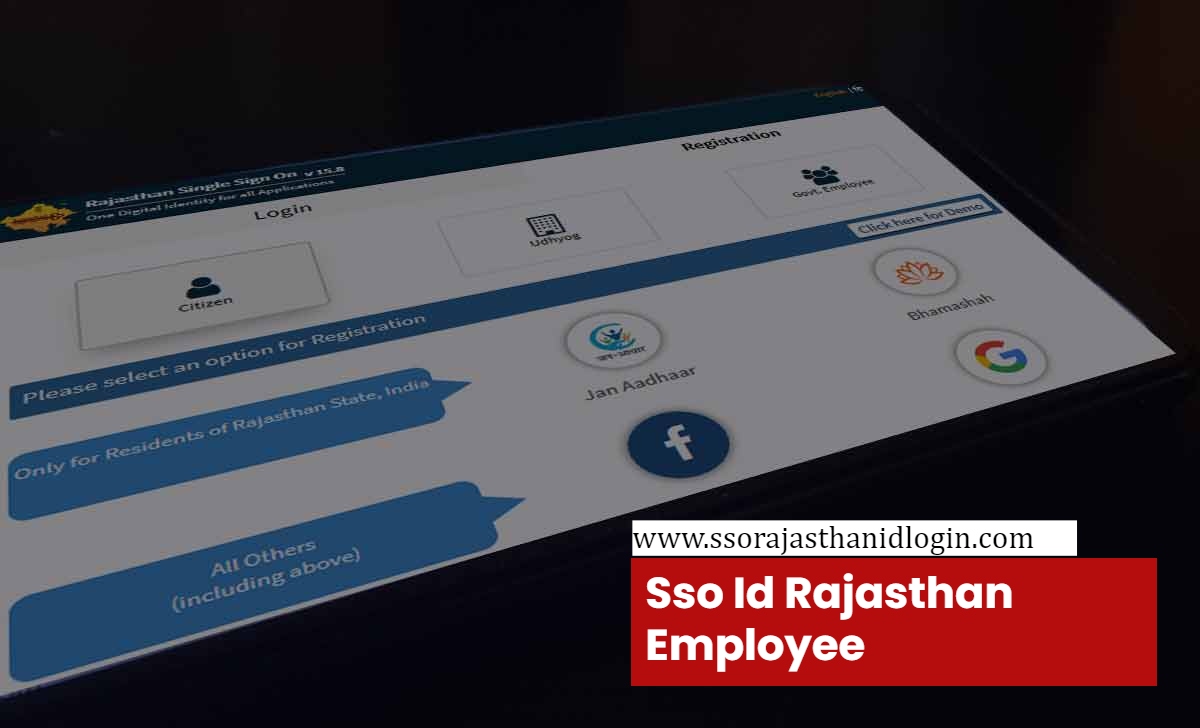 SSO Id Rajasthan Employee Update