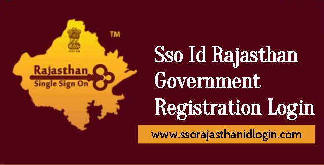 Sso Id Rajasthan Government Registration Login Link