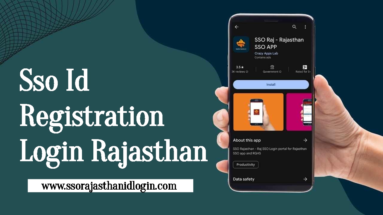 Sso Id Registration Login Rajasthan Work Details