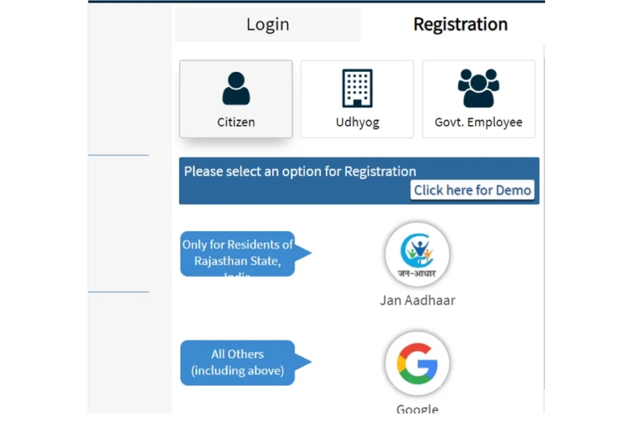 SSO ID Registration On Sso Government In Rajasthan Process