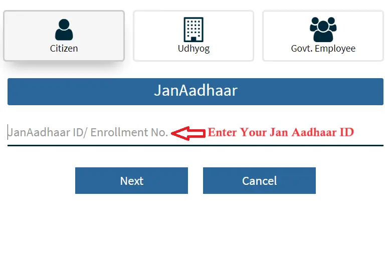 Sso In Rajasthan Registration Details