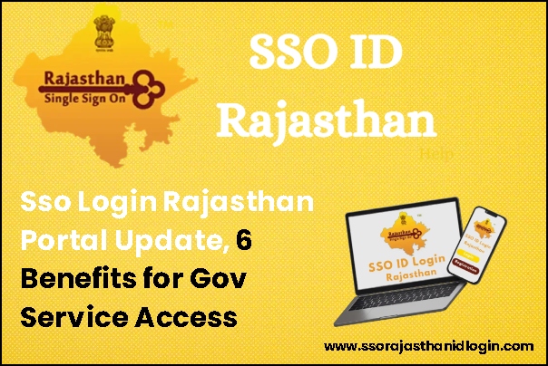 Sso Login Rajasthan Portal Benefits