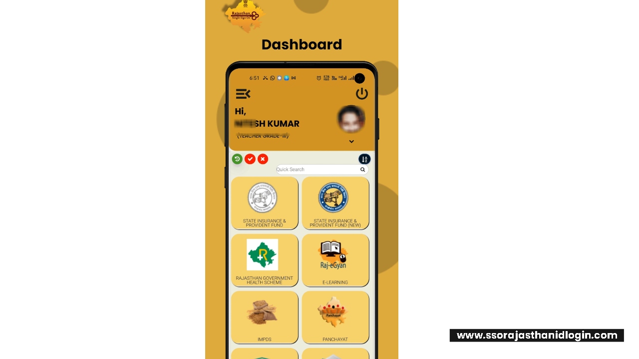 Sso Rajasthan Android App Download Details