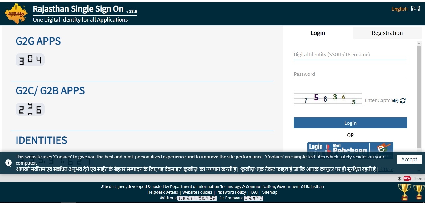 Sso Rajasthan Gov In Login Admit Card Login