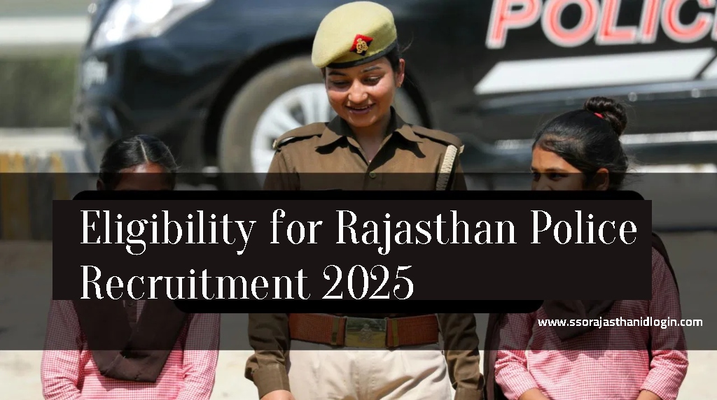 SSO Rajasthan Police Eligibility