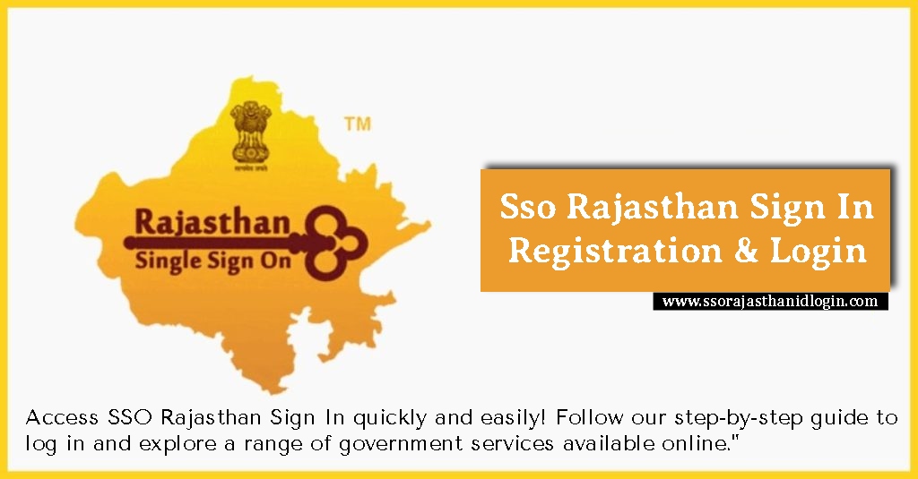 Sso Rajasthan Sign In Eligibility