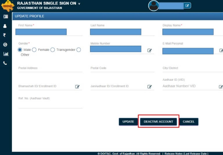 The process to merge SSO Login ID