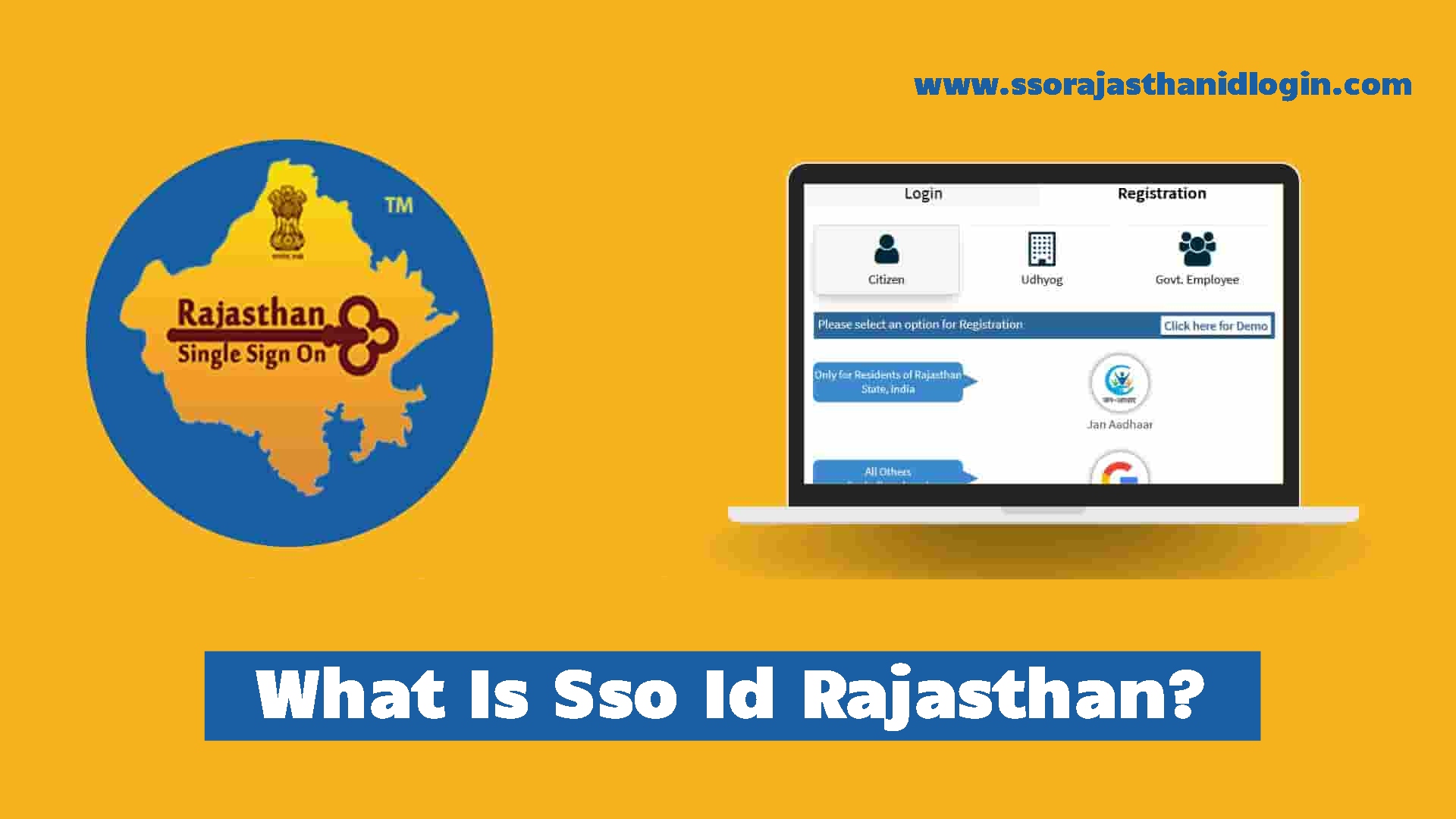 What Is Sso Id Rajasthan, Work Details