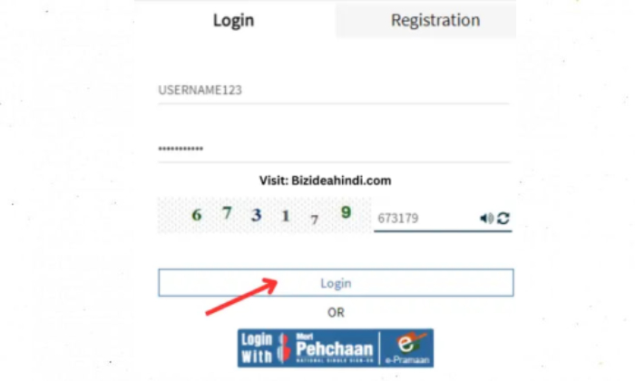 You must “log in” to the portal using your new SSO ID